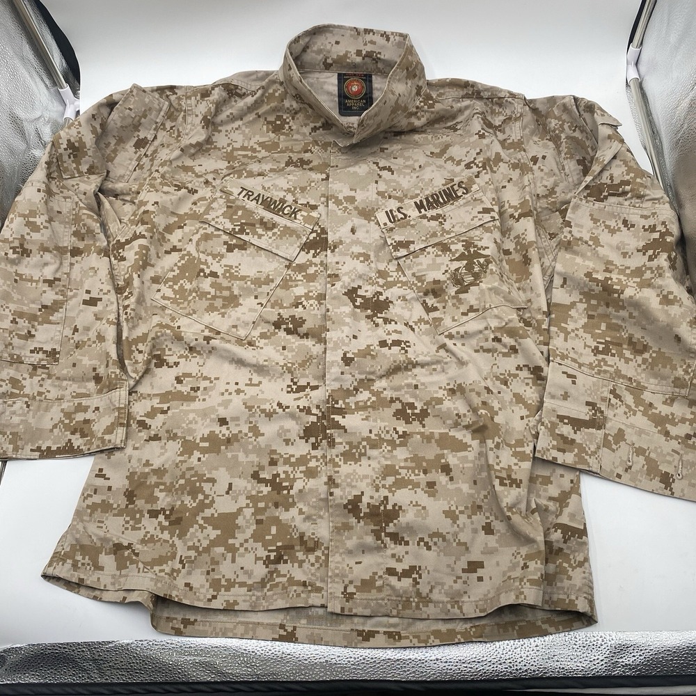 Tru-spec Marpat Shirt Medium Regular‎ Desert Camouflage U.S. Army Military USMC